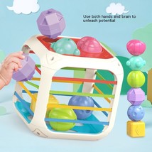 Rainbow Selle Children Education Building Blocks Rattle Toys - £16.58 GBP+