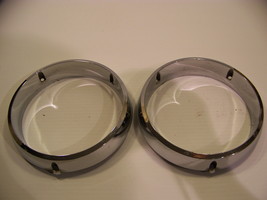 1964 Chrysler Imperial Headlight Rings Bezels Oem #2417447 X2 - $89.98