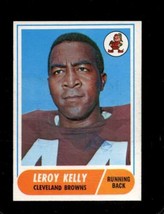 1968 Topps #206 Leroy Kelly Ex Browns (Wax) Hof *X79855 - £12.00 GBP