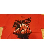 Denver Broncos Mens Tshirt NFL Football 2XL Orange Team Apparel REALLY NICE - £12.45 GBP