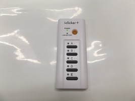 iClicker + Plus student remote response model RLR15 working ID:XXXX7C82 - $184.88 MXN