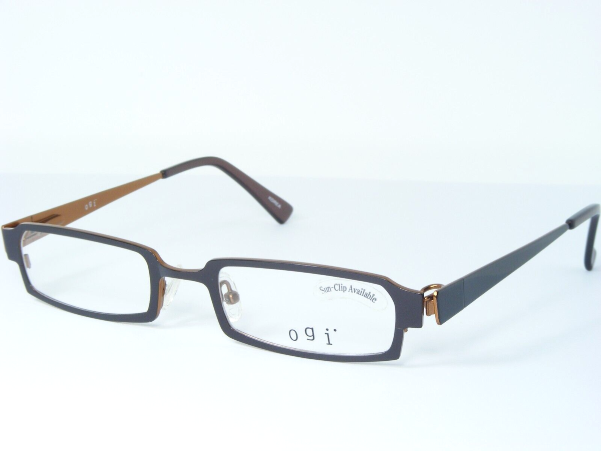 OGI SP101 755 Sirope Marrón/Cobre Único Gafas Marco 48-20-130mm - $76.22