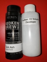 Redken Brews Camo Dark Ash with Developer. - £17.26 GBP
