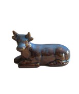 Vintage Ceramic Nativity Ox Oxen Cow Laying Down 2.25&quot; Replacement Figur... - €7,26 EUR