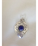 Sapphire Fashion Jewelry 2&quot; Pendant - £7.88 GBP