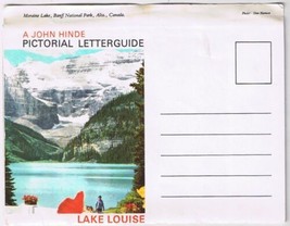 Pictorial Letterguide Lake Louise Morraine Lake Banff National Park Alberta - £3.15 GBP