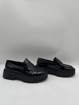 Women’s Crown Vintage Luca Platform Loafer Black Size 9.5M - $44.54