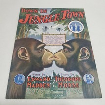 Down in Jungle Town by Edward Madden and Theodore Morse Sheet Music - £14.51 GBP