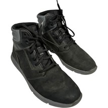Timberland Boltero Ankle Sneaker Boots Black Gray A26PT Youth size 4 - $32.06 CAD
