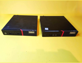 ⚡DEFECTIVE &amp; MISSING MANY PARTS⚡LOT OF 2 LENOVO THINKCENTER M900 DESKTOP... - $39.41