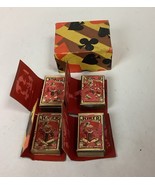 Set of 4 Joker Safety Matchbook Sets - Vintage - Made In Poland - $14.84