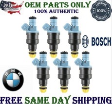 100% AUTHENTIC 1988-1994 BMW 750iL 5.0L V12 Bosch PACK OF 6 (6x) Fuel injectors - £132.65 GBP