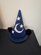 Vintage Walt Disney World Mickey Mouse Ears Cap Hat Sorcerer&#39;s Apprentic... - £11.87 GBP