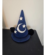 Vintage Walt Disney World Mickey Mouse Ears Cap Hat Sorcerer&#39;s Apprentic... - £11.65 GBP