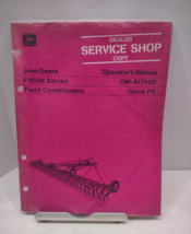 Om Operator&#39;s Manual John Deere F100H Field Conditioner OM-A17468 F0 Sealed New - £15.68 GBP