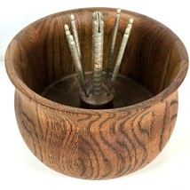 Vintage Wooden Nut Bowl Set from The Original Walnut Bowl Factory Store - $37.40