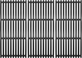 Cast Iron Grill Cooking Grates Grid 18 1/4&quot; 3-Pack for Char-Broil TRU-Infrared - £64.83 GBP