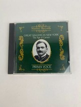 Great Singers In NY The Age Of Caruso Cd - £5.23 GBP