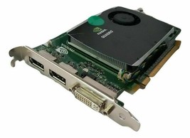 Dell Nvidia Quadro FX 580 0R784K 512 MB DVI Dual DisplayPort PCIe Video ... - $10.39