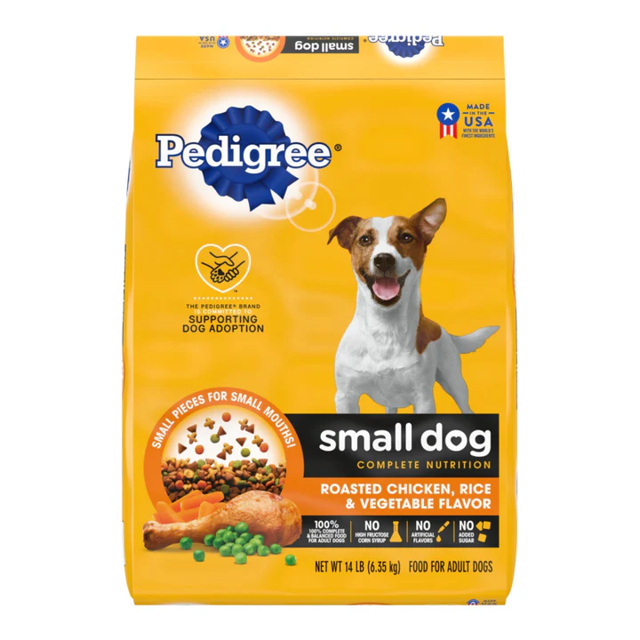 Pedigree Small Dog Complete Nutrition Adult Dry Dog Food 14lb - $842.49 MXN