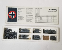 Germany Axis and Allies Card 1984 Replacement Ships Planes Troops Tray Pieces - $21.00