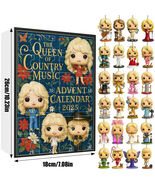 Dolly Parton Advent Calendar Ornaments Gifts Kids Surprise Toy 24Pcs Bli... - $43.47 CAD
