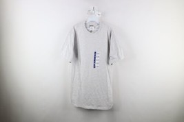 Deadstock Vtg 90s Streetwear Mens Medium Blank Heavyweight T-Shirt Heather Gray - £31.78 GBP