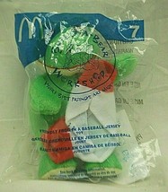 Build A Bear Frog Baseball Jersey Shirt #7 McDonald&#39;s Happy Meal Toy 200... - $9.89