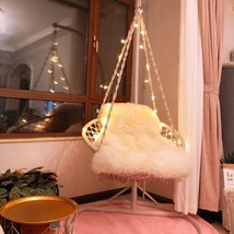 LED Hanging Chair Light Up Macrame Hammock Chair with 39FT LED Light for Indoor/ - £83.53 GBP