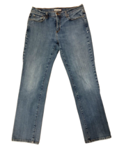 Vintage Levis 505 Jeans Womens 10 Blue 31x30 Distressed Straight Leg Hong Kong - £9.91 GBP