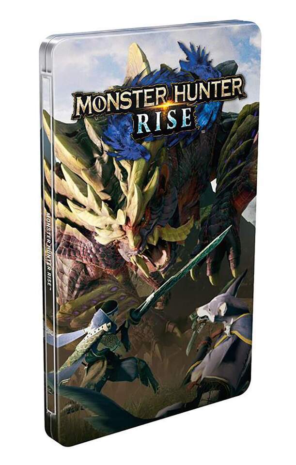 Official CAPCOM Monster Hunter Rise for Nintendo Switch NS SteelBook Cas... - $15.83