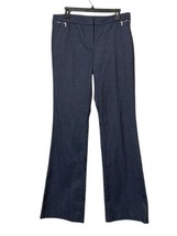 7th Avenue Design Studio New York &amp; Company Women Blue Trouser Pants 8 Tall - £17.14 GBP