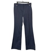 7th Avenue Design Studio New York &amp; Company Women Blue Trouser Pants 8 Tall - $21.77