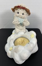 Warm Wishes candle holder dreamsicles collectables Angel Figurine. - $13.99