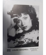 Louise Mandrell Fan Club Pic 7*5 Inch Print RCA Records Country VG+ Nash... - €8,38 EUR