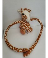 FAO Schwartz Sliding Tug a Lug Long Arms Legs Giraffe Plush Stuffed Animal - £15.55 GBP