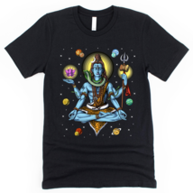 Shiva Hindu God Zen Yoga Meditation Hinduism Spiritual Unisex T-Shirt - £22.12 GBP