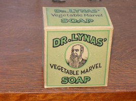 Vintage Dr. Lynas’ Vegetable Marvel Soap Empty Cardboard Box - $830.38 MXN