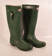 Hunter Womens original High Waterproof Rain Boots 6 M 7 F - $78.21