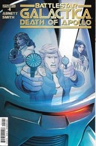 Battlestar Galactica Death of Apollo Comic Book #4 Cover B, 2015 NEAR MINT - £3.98 GBP