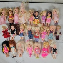 Vintage Mattel Barbie KELLY &amp; Friends Doll Lot 8 Dolls Clothes &amp; Shoes - £114.49 GBP