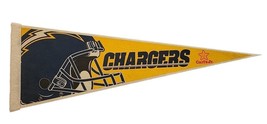 1980&#39;s-1990&#39;s Carl&#39;s Jr. San Diego Chargers Pennant NFL 26&quot; - £17.12 GBP