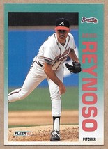 1992 Fleer #367 Armando Reynoso Atlanta Braves RC Rookie - $1.68