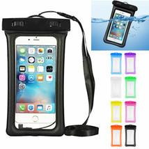 2 Pc Waterproof Pouch Floating Phone Case Underwater Cell Dry Bag - £19.65 GBP