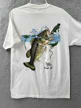 Vintage “Fishin Fever” Fishing TShirt  Made In USA Single Stitch Short S... - $26.00
