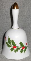Macys - All The Trimmings HOLLY &amp; BERRY Christmas DINNER BELL - $11.87