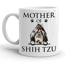 Mother Of Imperial Shih Tzu Mug, Dog Mom, Paw Pet Lover, Gift For Women,... - £11.67 GBP
