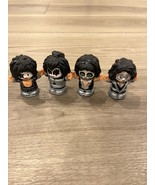 2019 Fisher-Price Little People Kiss Band Complete 4 Figure Set Rock and... - $67.68 CAD