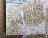Acadia National Park Mt Desert Island Maine MAP Puzzle 500 piece - $53.75