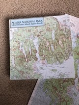 Acadia National Park Mt Desert Island Maine MAP Puzzle 500 piece - £42.47 GBP